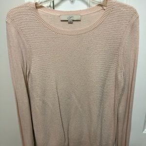 Kashmir light pink sweater